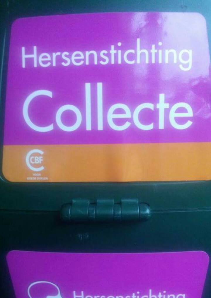 20160201 Vandaag komt de Hersenstichting collecteren en ik heb al zo weinig